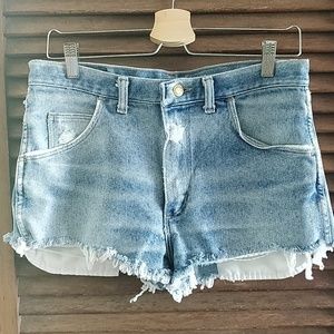 Vintage denim cutoffs